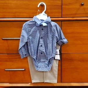 NWT DKNY 3 piece Dress Shirt Set